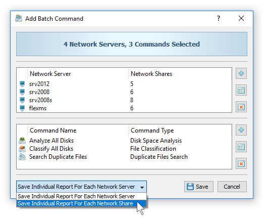 Batch Analysis and File Search Operations