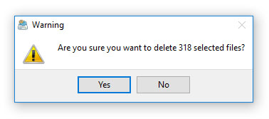 DiskBoss File Classification Delete Files
