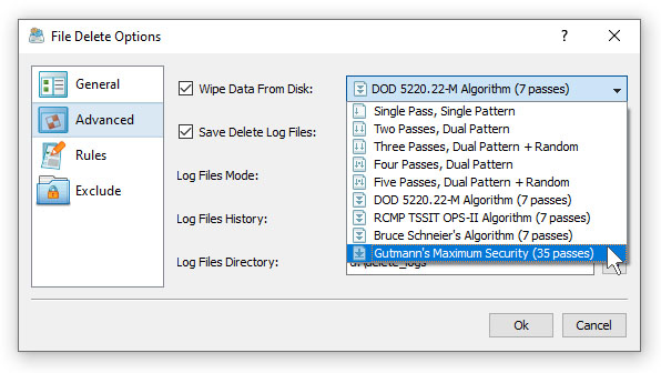 File Delete Progress
