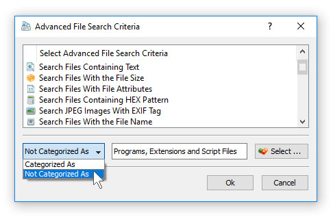 DiskBoss Duplicate Files Negative Rules