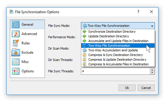 High-Speed File Synchronization
