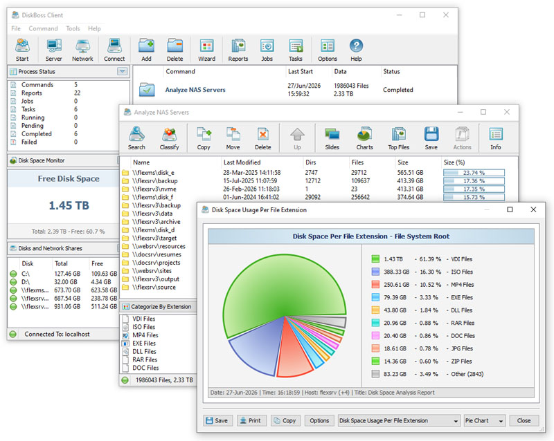 DiskBoss GUI Application