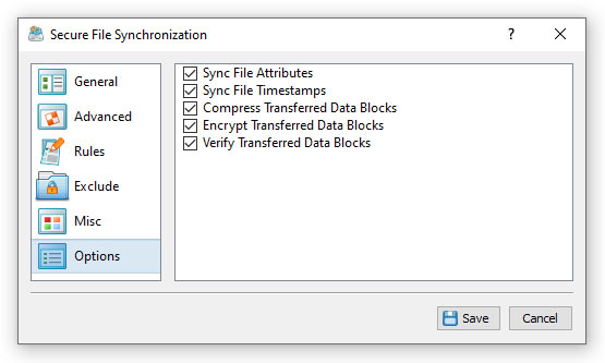 Secure File Synchronization Options